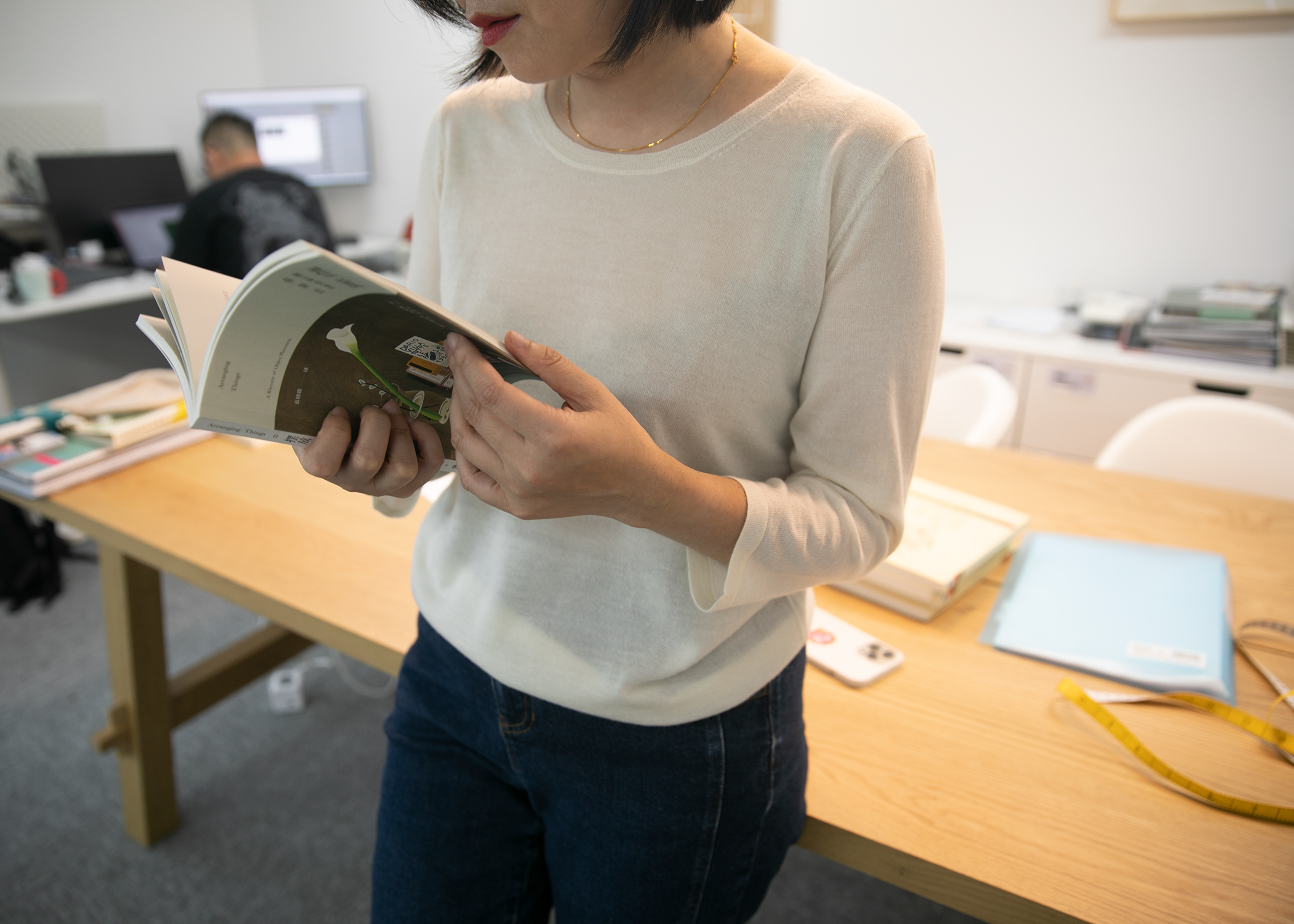 小金象 山羊绒70% 真丝30% -七分温婉 女春秋超薄圆领7分袖针织衫