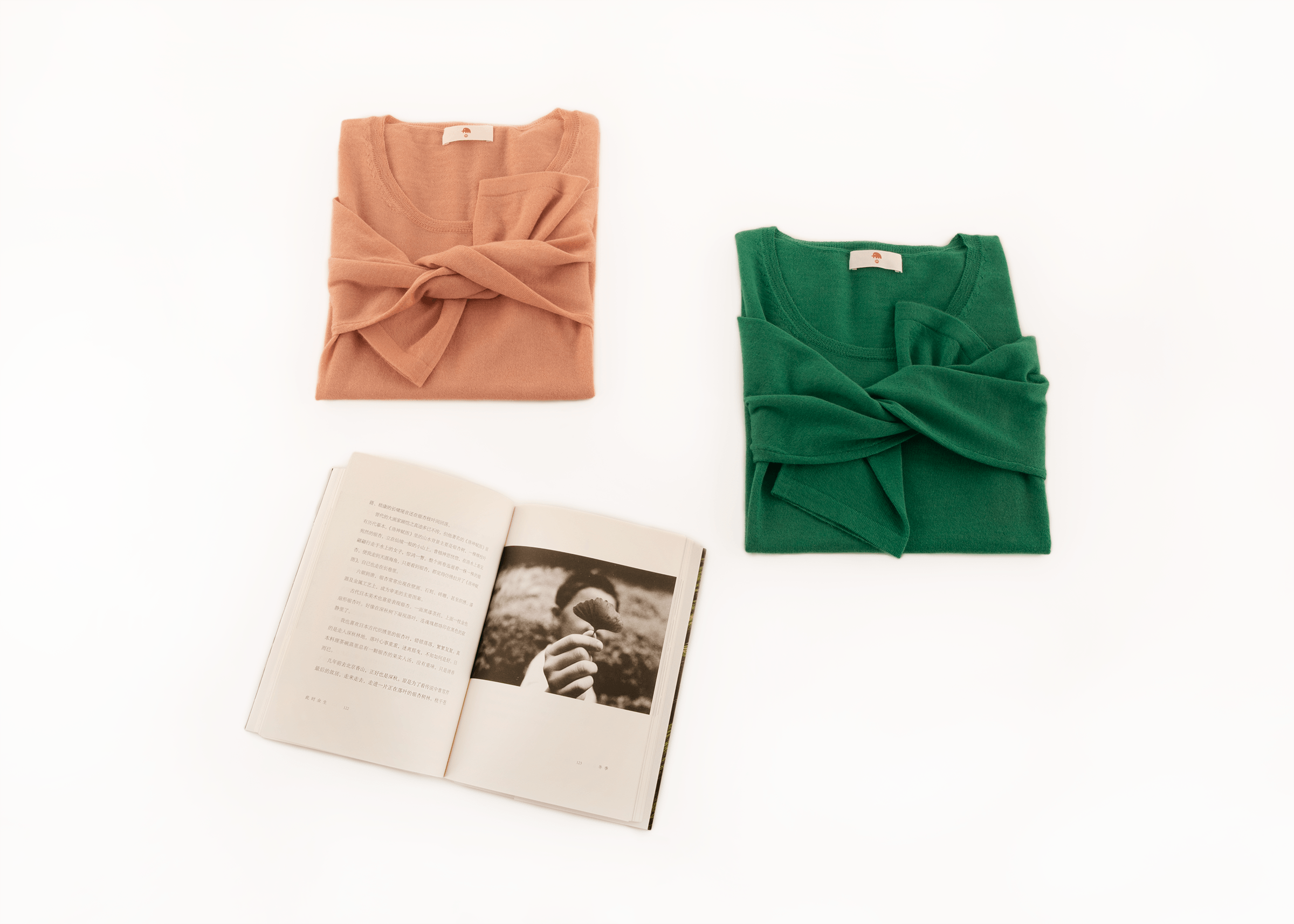 小金象 山羊绒70% 真丝30% -七分温婉 女春秋超薄圆领7分袖针织衫