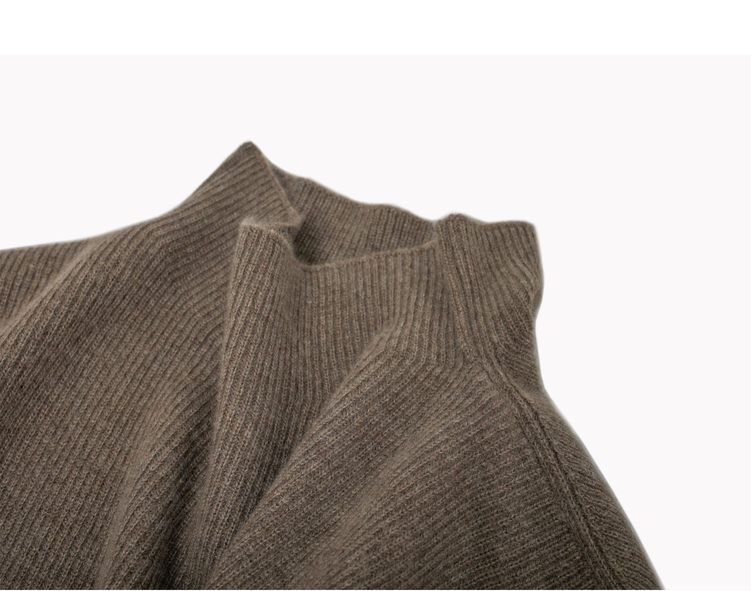 小金象 - 山羊绒100% - 男中厚宽松烟囱领半高领保暖套头衫康赛妮