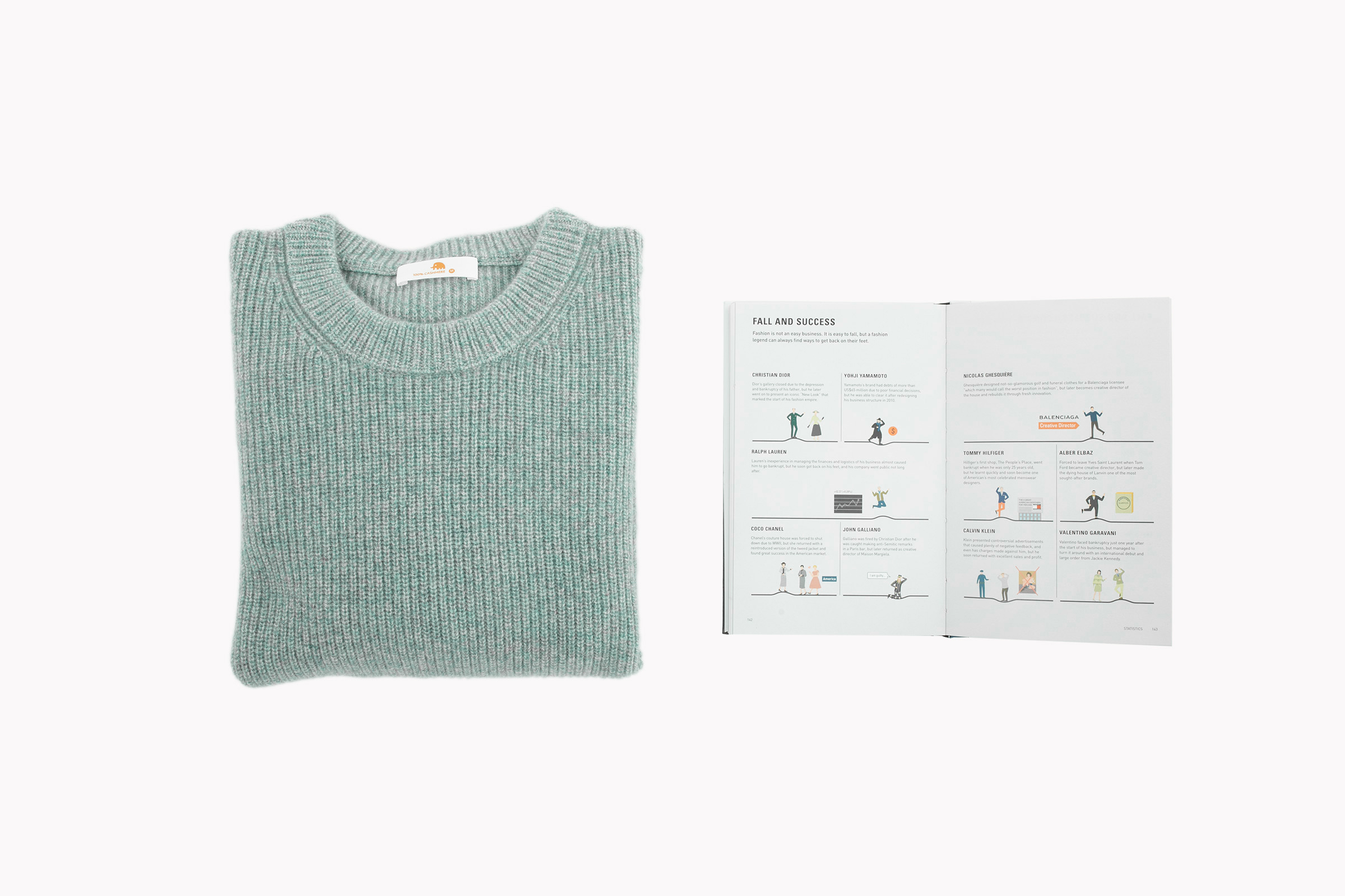 小金象 山羊绒100% -女9针元宝针小圆领宽松短款长袖套头衫康赛妮