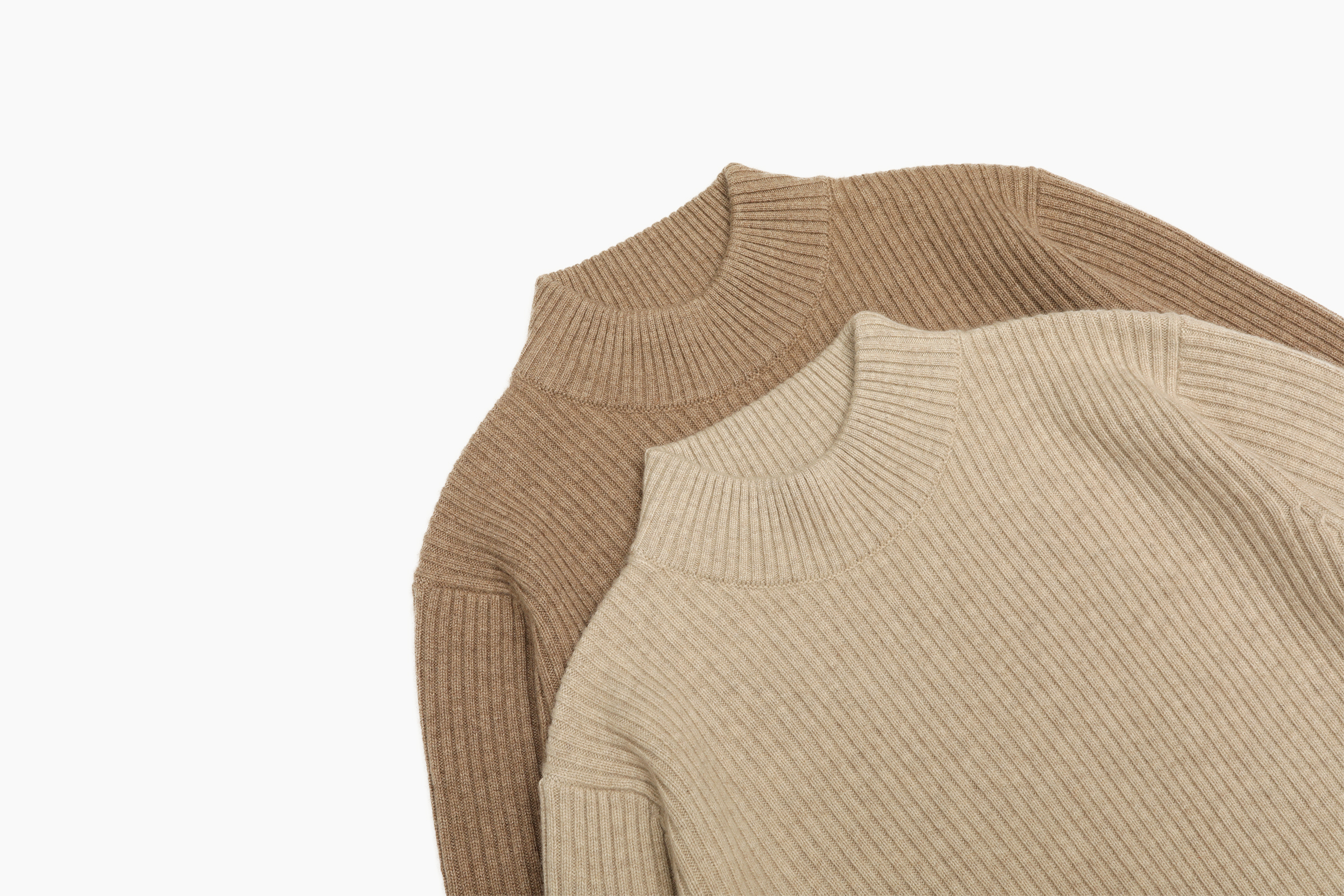 小金象 BABY CASHMERE 100% 男小山羊绒厚实保暖半高领长袖套头衫