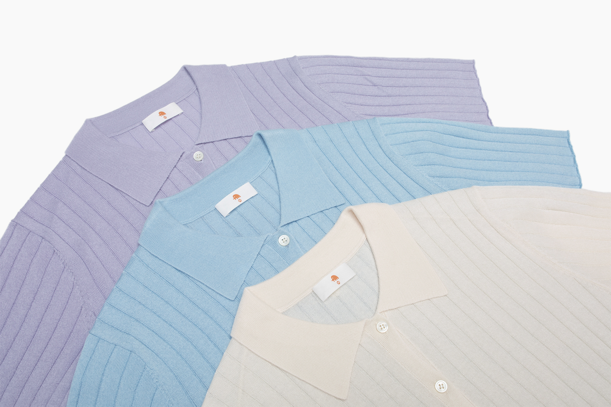 小金象 真丝85%山羊绒15% 春秋轻薄坑条针织短袖衬衫日常通勤