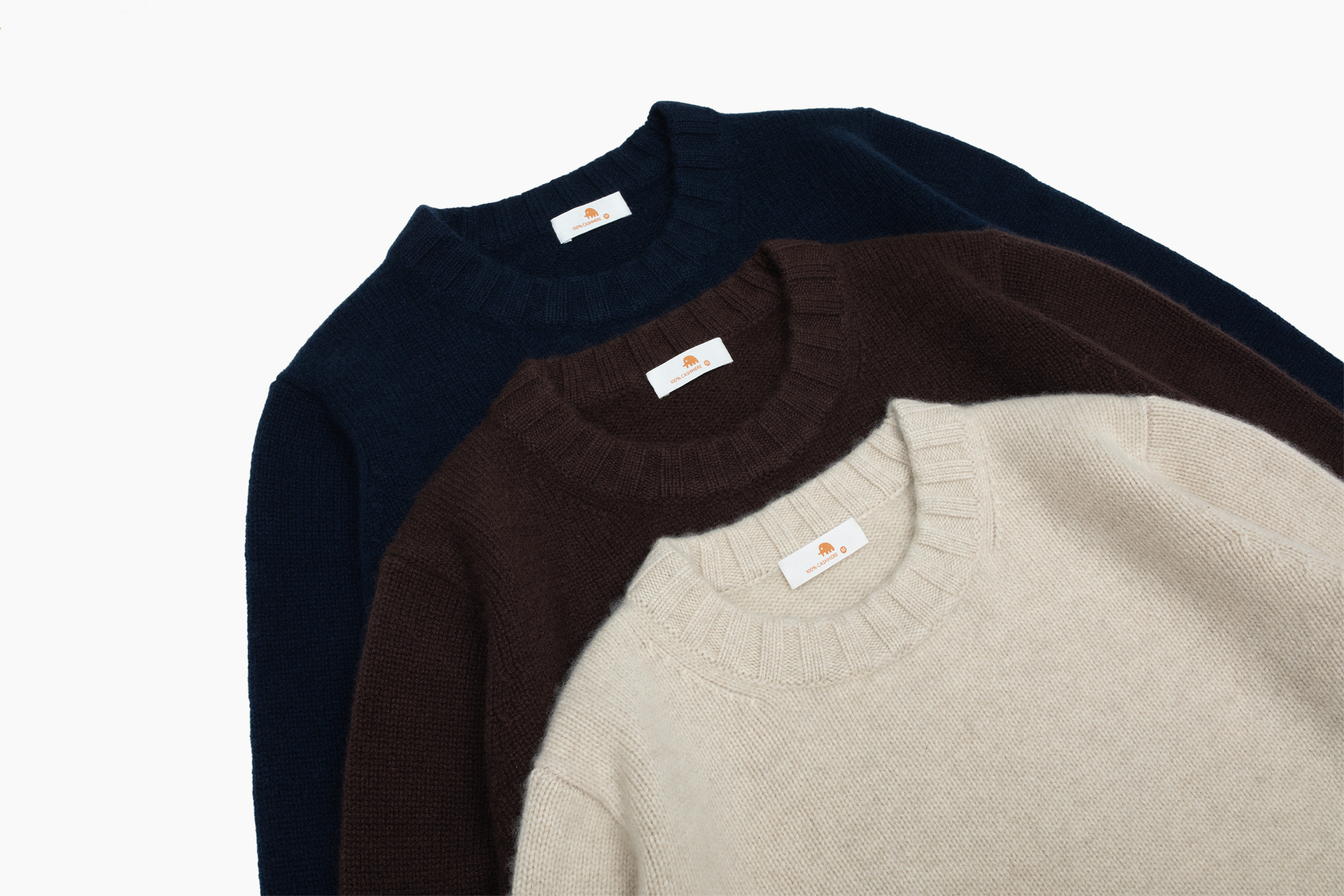 小金象 山羊绒100% 女5针4根纱加厚短款基础通勤圆领套头衫康赛妮