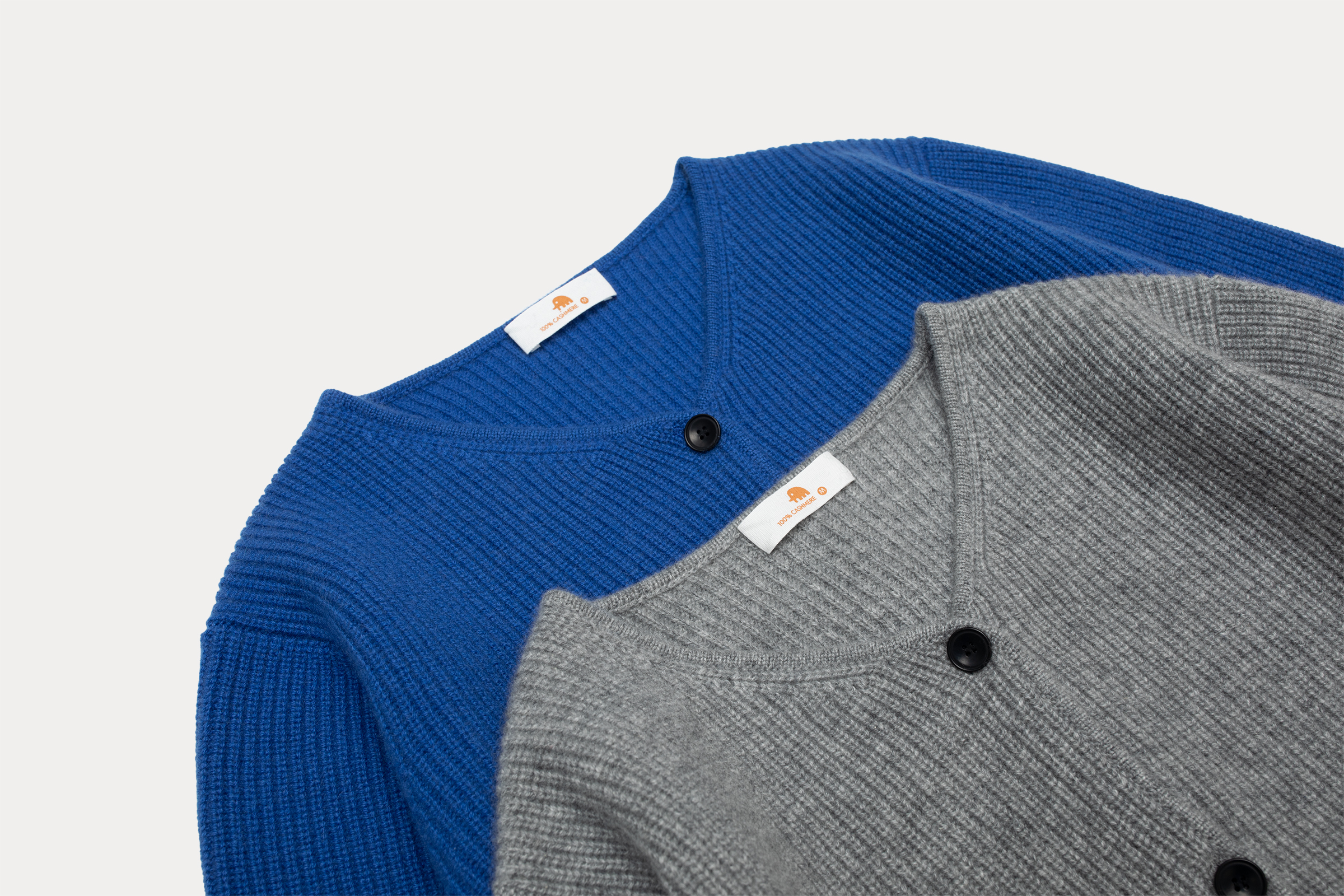 小金象 山羊绒100% 温和日常 女9针厚实元宝针小V领宽松长袖开衫