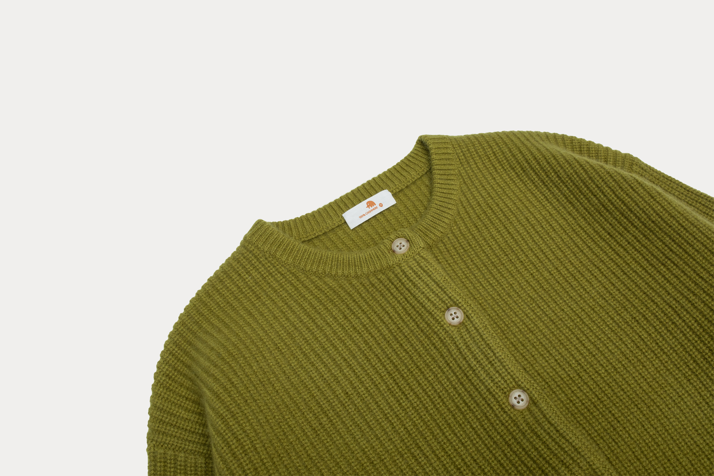 小金象 山羊绒100% 女7针26支3根纱加密厚实单元宝圆领落肩袖开衫