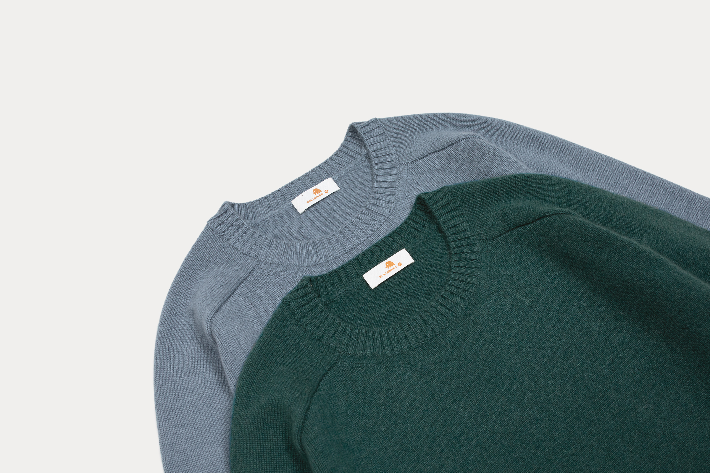 小金象 山羊绒100%保暖休闲通勤男9针加密中厚圆领马鞍肩长袖套衫