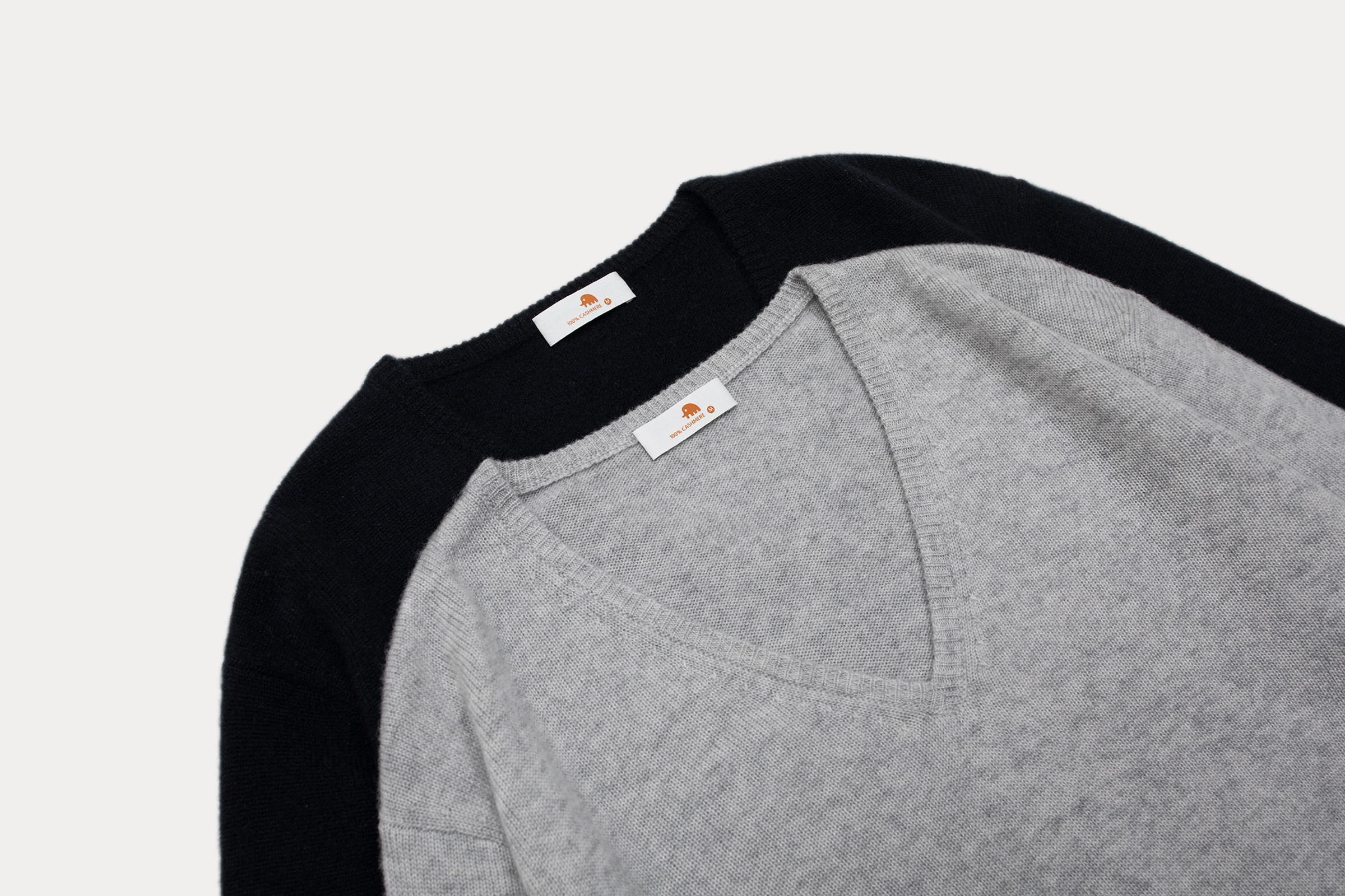 女水溶羊绒9针2根纱V领短款套头衫