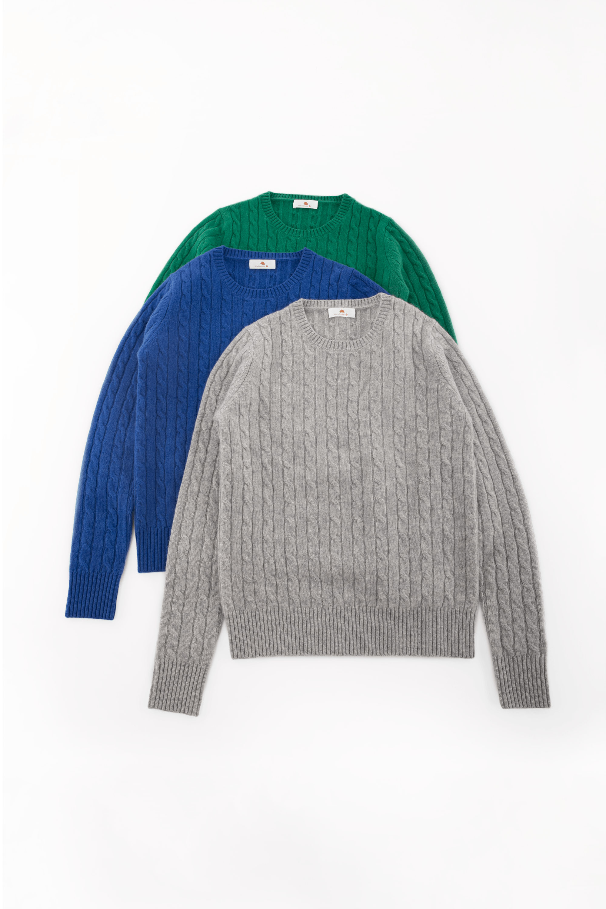 小金象 山羊绒100% 温暖纯粹 女9针修身经典麻花圆领套头衫康赛妮