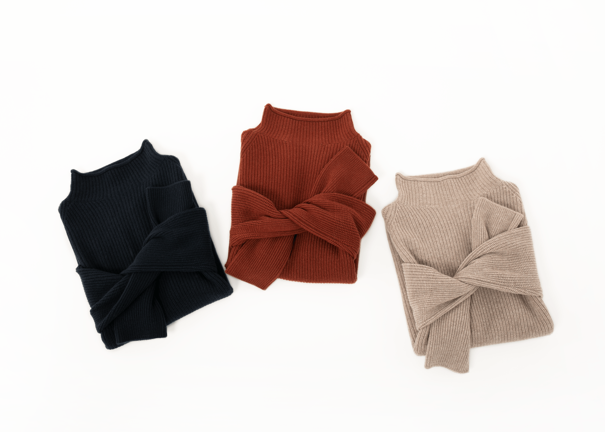 小金象 山羊绒100% -女7针单元宝烟囱高领竖领插肩袖套头衫康赛妮